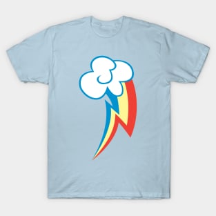 Rainbow Dash Cutie Mark Apparel T-Shirt